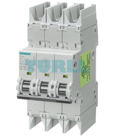 Siemens 5SJ4308-7HG42 Miniature Circuit Breaker, 10 kA, 3-Pole, C, 8 A, UL 489-480Y/277V