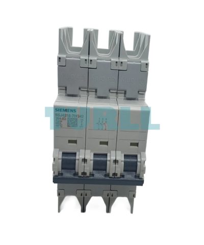 Siemens 5SJ4318-7HG42 Circuit Breaker 10kA, 3-Pole, 15A C-curve UL 489-480Y/277V