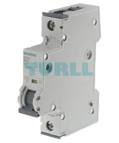 Siemens 5SY4103-7 Miniature Circuit Breaker 1-Pole, 3A, Type C, 10kA, 230/400V