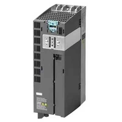 Siemens SINAMICS Power Module PM240-2 unfiltered with integrated braking chopper 380-480 V 3 AC +10/-10% 47-63 Hz Power high overload: 2.2kW at 200% 3s 6SL3210-1PE18-0UL1