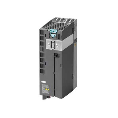 Siemens SINAMICS Power Module PM240-2 with integrated Class A filter with integrated braking chopper 200-240 V 1/3AC+10/-10% 47-63Hz Power high overload: 0.37kW at 200% 3s 6SL3210-1PB13-0AL0