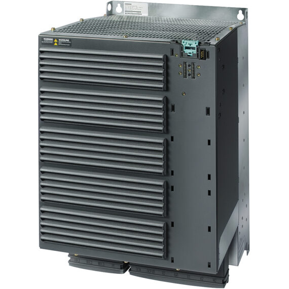 Siemens SINAMICS G120 POWER MODULE PM250 WITHOUT FILTER POSSIBILITY OF REGENERATION 3AC380-480V +10/-10% 47-63HZ OUTPUT HIGH OVERLOAD: 45KW FOR 200% 3S 6SL3225-0BE34-5UA0