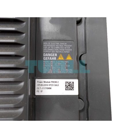 Siemens 6SL3210-1PE31-5AL0 SINAMICS G120 PM240-2 Power Module, 75kW (LO) / 55kW (HO)