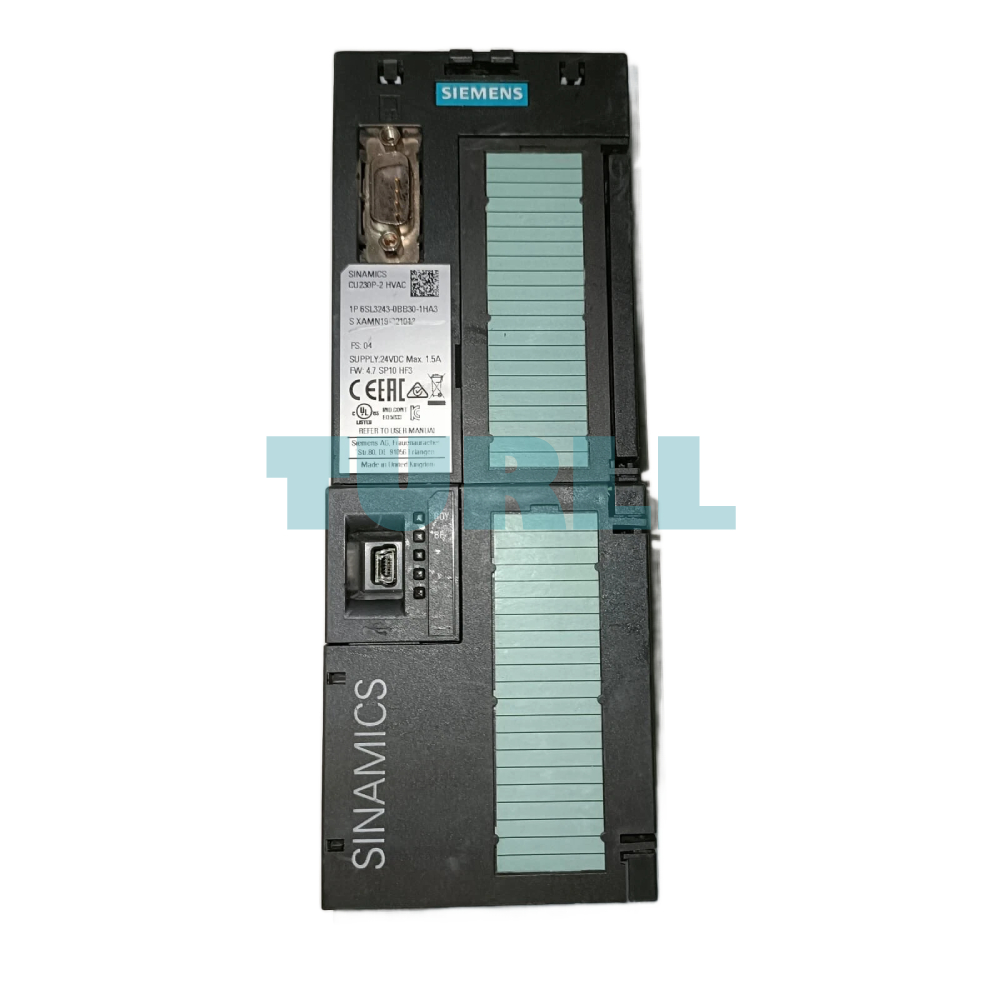 Siemens 6SL3243-0BB30-1HA3 SINAMICS G120 CU230P-2 HVAC Control Unit Original Brand New 1 Siemens 6SL3243-0BB30-1HA3 SINAMICS G120 CU230P-2 HVAC Control Unit