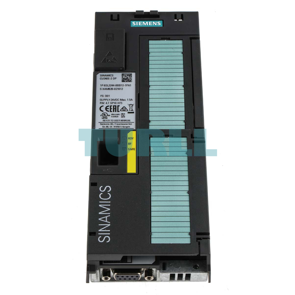 Siemens 6SL3244-0BB12-1PA1 SINAMICS G120, CU240E-2 DP Control Unit Original Brand New 1 Siemens 6SL3244-0BB12-1PA1 SINAMICS G120, CU240E-2 DP Control Unit