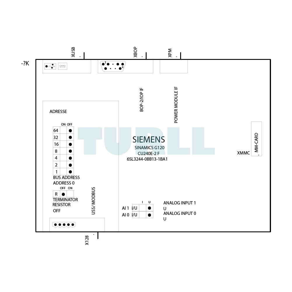 6SL3244-0BB13-1BA1 SIEMENS Exclusive SINAMICS G120 Control Unit Original Brand New 6 6SL3244-0BB13-1BA1 SIEMENS SINAMICS G120 control unit