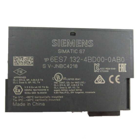 6ES7132-4BD00-0AB0 Siemens SIMATIC DP 5 electronic modules for ET 200S