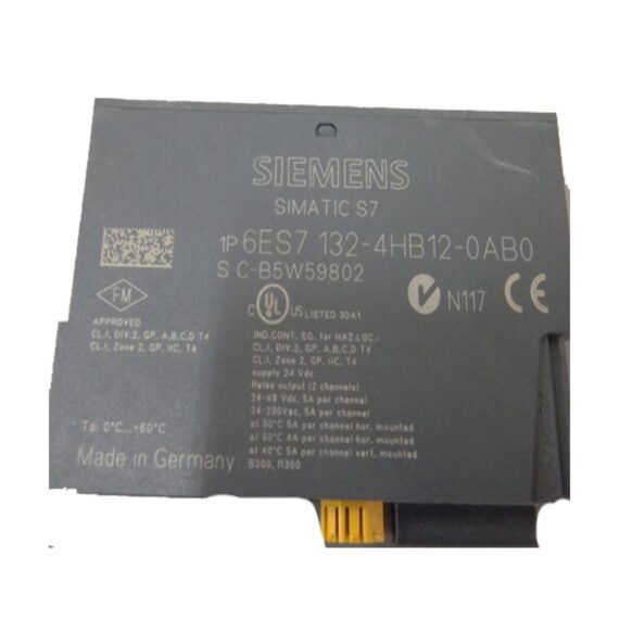 6ES7132-4HB12-0AB0 Siemens SIMATIC DP 5 electronic modules for ET 200S