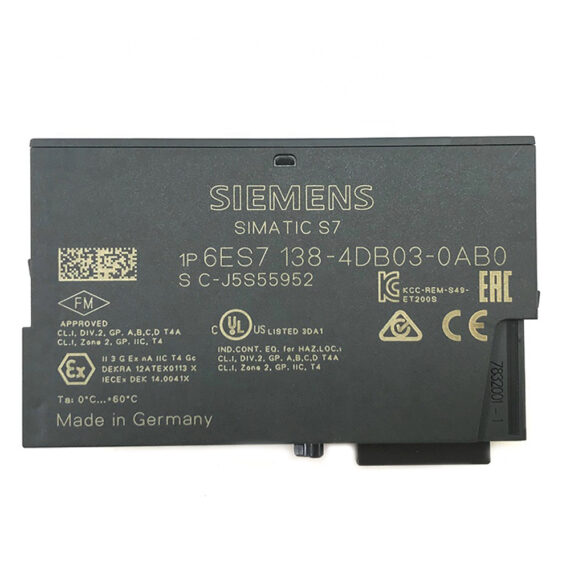 6ES7138-4DB03-0AB0 Siemens SIMATIC DP, Electronics Module for ET 200S