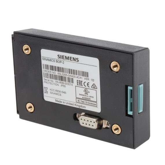 6SL3255-0AA00-4CA1 SIEMENS SINAMICS G120 Basic Operator Panel (BOP-2)