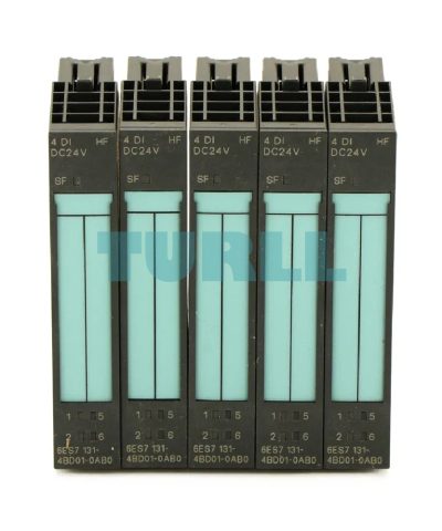 Siemens 6ES7131-4BD01-0AA0 SIMATIC DP ET 200S Digital Input Module, 4DI 24V DC
