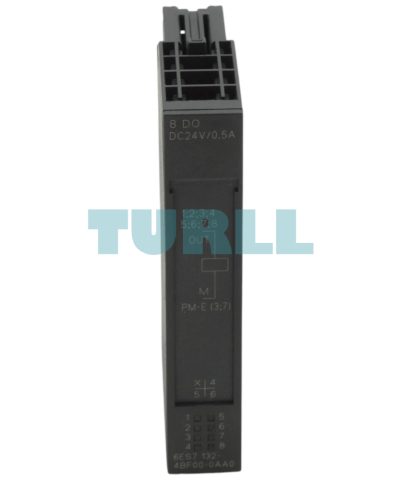 Siemens 6ES7132-4BF00-0AA0 SIMATIC ET 200S, Digital Output Module, 8 DO 24V DC/0.5A