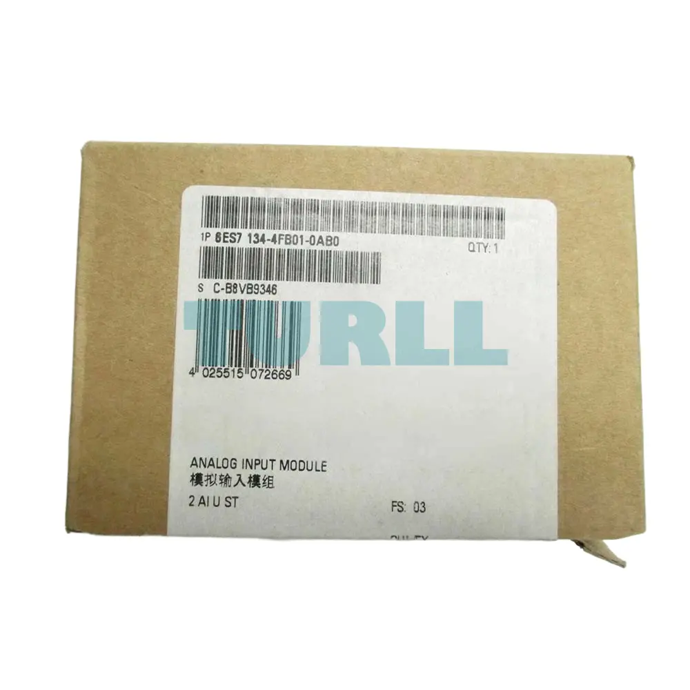 Siemens 6ES7134-4FB01-0AB0 SIMATIC DP ET 200S Analog Input Module, 2 AI Standard U