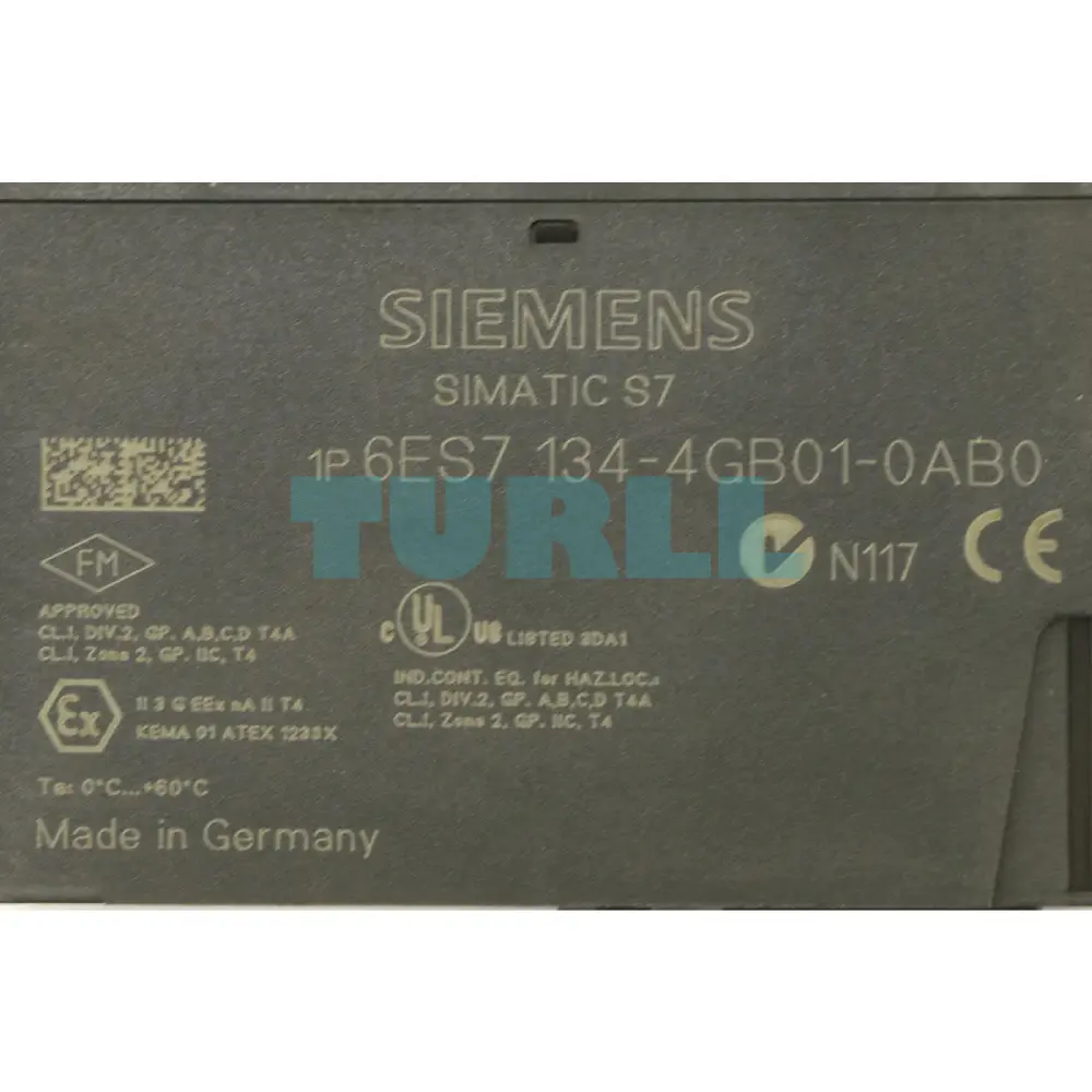 Siemens 6ES7134-4GB01-0AB0 SIMATIC DP ET200S Analog Input Module, 2AI Standard