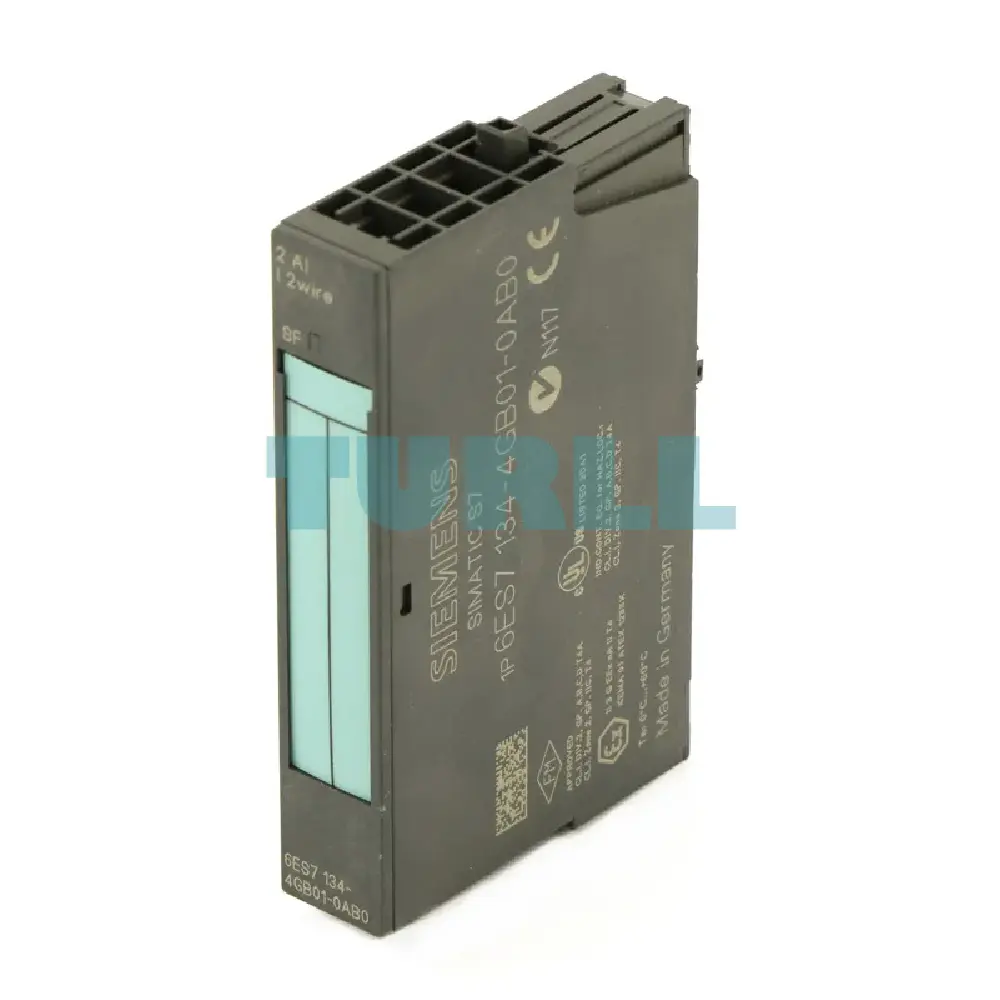 Siemens 6ES7134-4GB01-0AB0 SIMATIC DP ET200S Analog Input Module, 2AI Standard