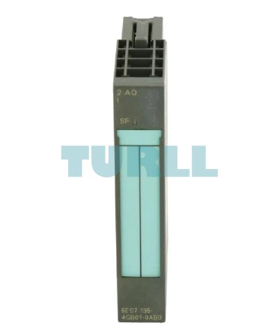 Siemens 6ES7135-4GB01-0AB0 SIMATIC DP ET 200S, Analog Output Electronics Module, 2 AO I