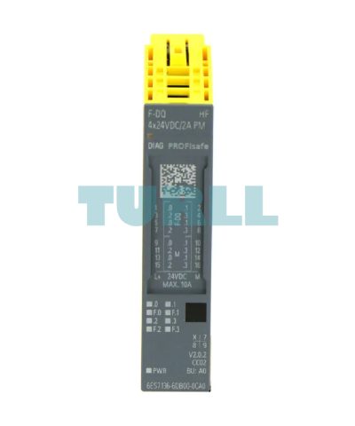 Siemens 6ES7136-6DB00-0CA0 SIMATIC DP ET 200SP, F-DQ, 4x24V DC, Safety Output Module