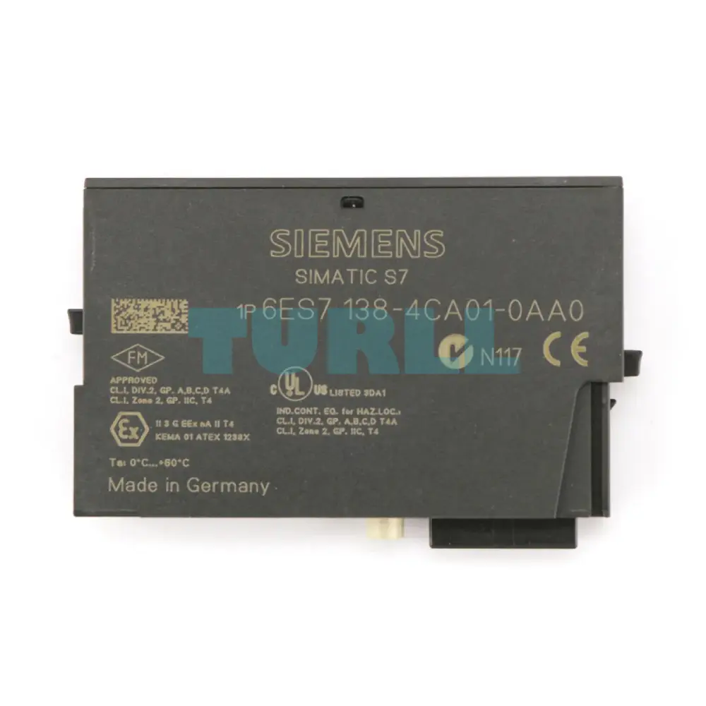 Siemens 6ES7138-4CA01-0AA0 SIMATIC DP PM-E Power Module for ET 200S, 24V DC with Diagnostics