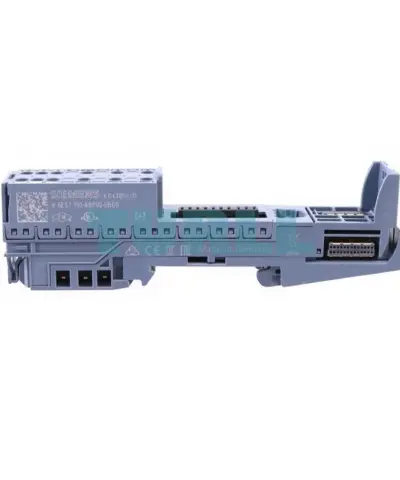 Siemens 6ES7193-6BP00-0BD0 ET 200SP BaseUnit, product view with terminal block