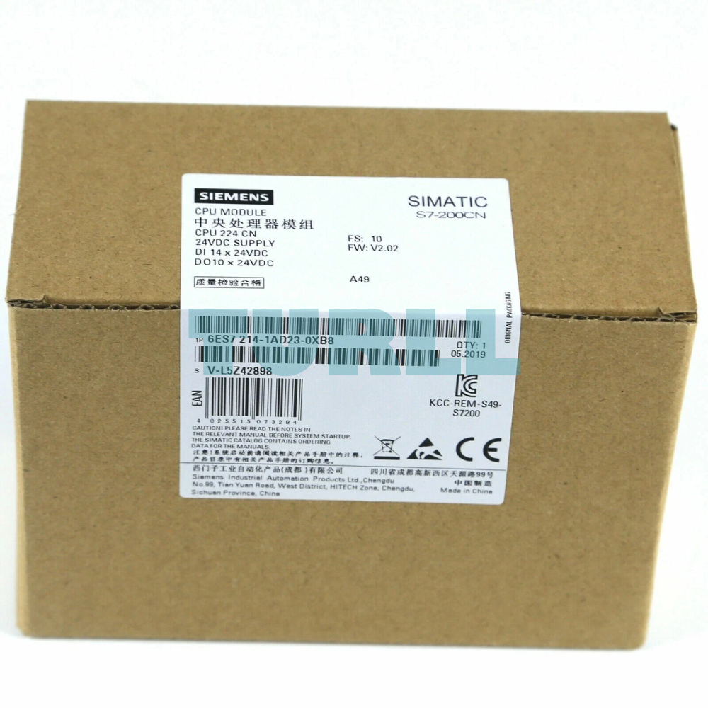 Siemens 6ES7214-1AD23-0XB8 SIMATIC S7-200 CN CPU 224 Compact Controller Original Brand New 2 Siemens 6ES7214-1AD23-0XB8 SIMATIC S7-200 CN CPU 224 Compact Controller