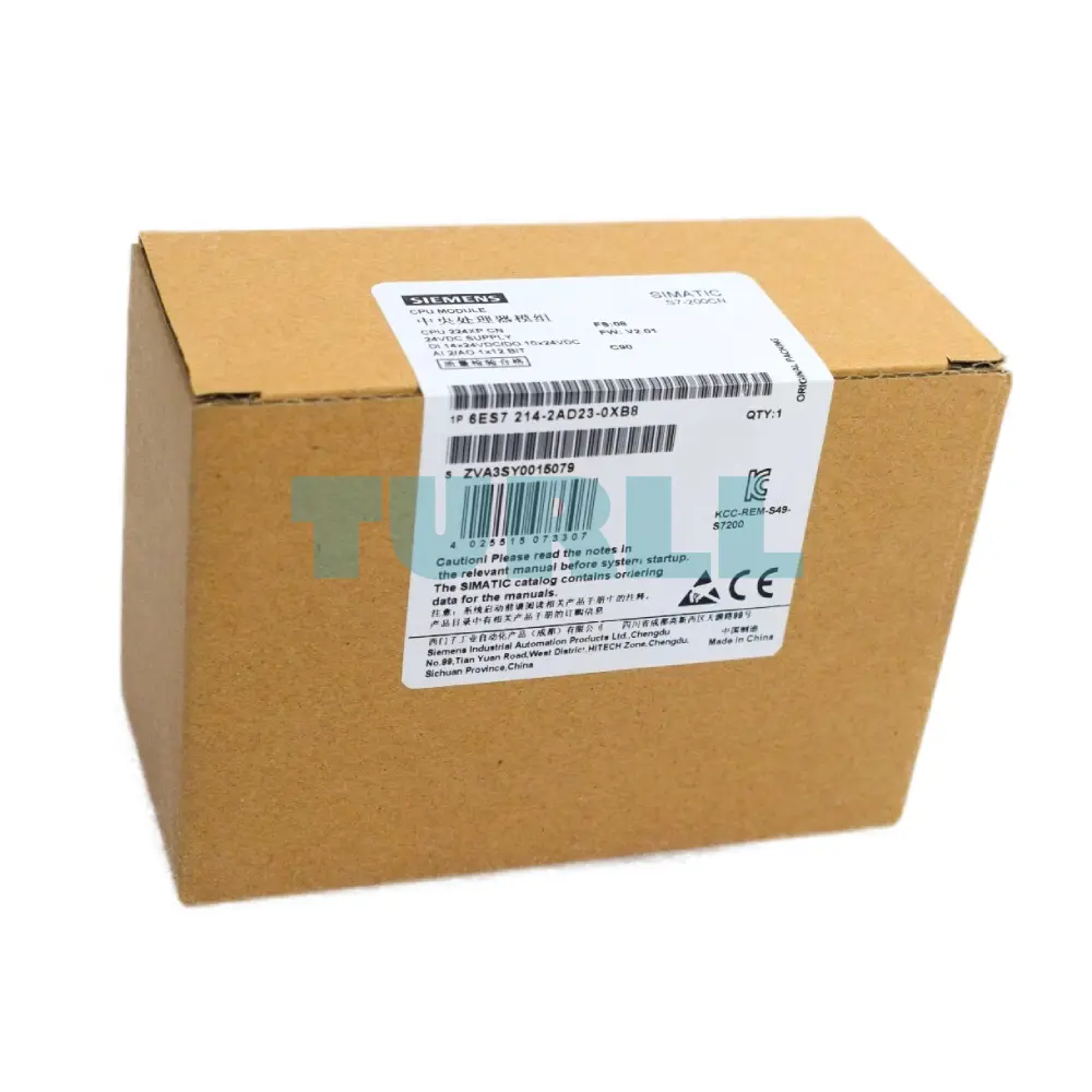 Siemens 6ES7214-2AD23-0XB8 SIMATIC S7-200 CN CPU 224XP Compact Controller Original Brand New 2 Siemens 6ES7214-2AD23-0XB8 SIMATIC S7-200 CN CPU 224XP Compact Controller