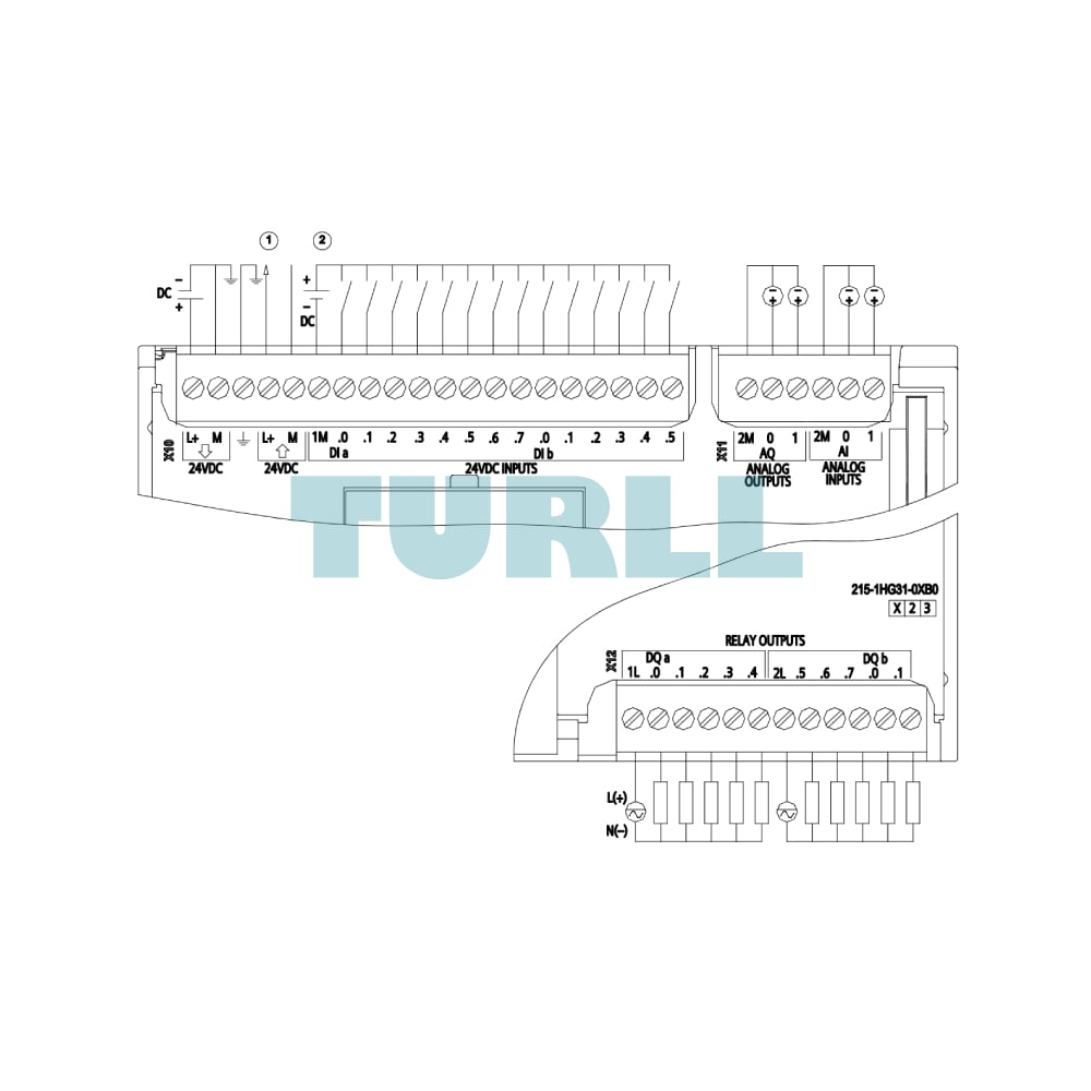 Siemens 6ES7215-1HG31-0XB0 SIMATIC S7-1200 CPU 1215C, Compact PLC, DC/DC/Relay Original Brand New 2 Siemens 6ES7215-1HG31-0XB0 SIMATIC S7-1200 CPU 1215C, Compact PLC, DC/DC/Relay