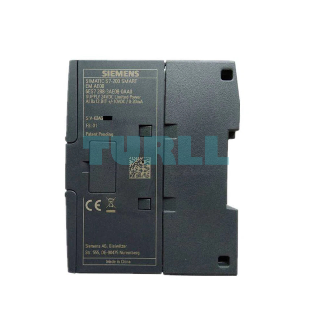 Siemens 6ES7288-3AE08-0AA0 SIMATIC S7-200 SMART Analog Input SM AI08 (8 AI) Original Brand New 2 Siemens 6ES7288-3AE08-0AA0 SIMATIC S7-200 SMART Analog Input SM AI08 (8 AI)