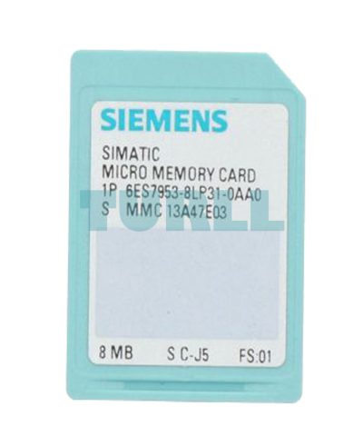Siemens 6ES7953-8LP31-0AA0 SIMATIC S7 Micro Memory Card 8MB for S7-300, C7 & ET 200