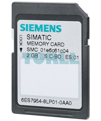 Siemens 6ES7954-8LP03-0AA0 SIMATIC S7 Memory Card, 2 GB Flash for S7-1x00 CPU