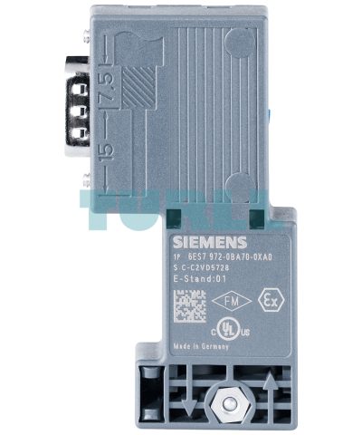 Siemens 6ES7972-0BA70-0XA0 SIMATIC DP Profibus Connector, 90° FastConnect Plug