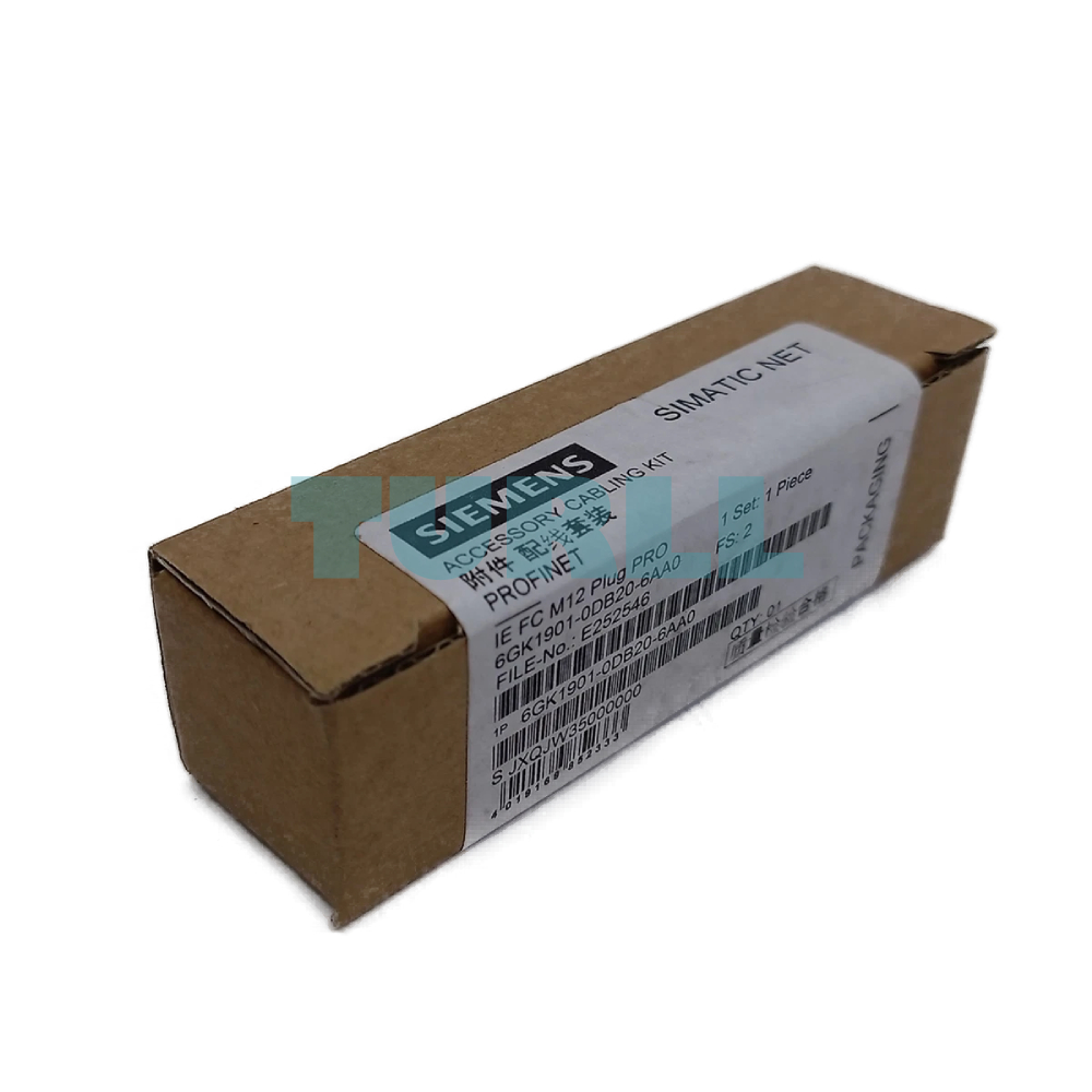 Siemens 6GK1901-0DB20-6AA0 Industrial Ethernet FastConnect M12 Plug PRO, D-Coded Original Brand New 5 Siemens 6GK1901-0DB20-6AA0 Industrial Ethernet FastConnect M12 Plug PRO, D-Coded