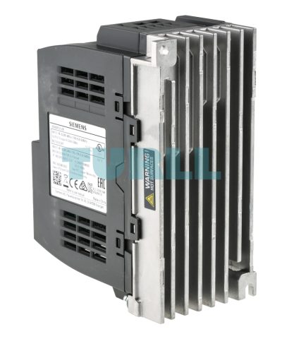 Siemens 6SL3210-5BB13-7UV1 SINAMICS V20 Variable Frequency Drive, 0.37 kW, 1-Phase 230V