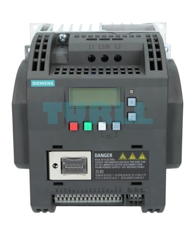 Siemens 6SL3210-5BE24-0UV0 SINAMICS V20 Variable Frequency Drive, 4kW, 3-Phase, 400V