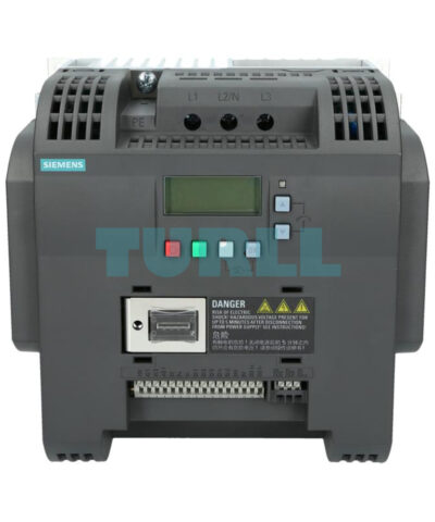 Siemens 6SL3210-5BE25-5UV0 SINAMICS V20 Variable Speed Drive, 5.5 kW, 3-Phase 380-480V