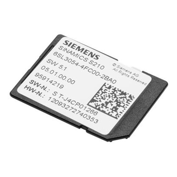 6SL3054-4FC00-2BA0 SIEMENS SINAMICS S210 SD card 512 MB