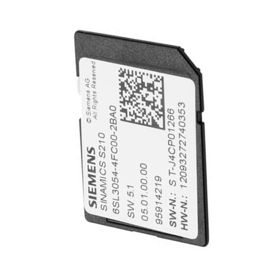 6SL3054-4FC00-2BA0 SIEMENS SINAMICS S210 SD card 512 MB