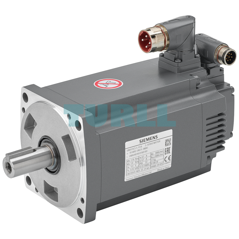 Siemens 1FL6054-2AF21-2MH1 SIMOTICS S-1FL6 Servo Motor 2kW, 3000 rpm, 6.37 Nm Original Brand New 1 Siemens 1FL6054-2AF21-2MH1 SIMOTICS S-1FL6 Servo Motor 2kW, 3000 rpm, 6.37 Nm
