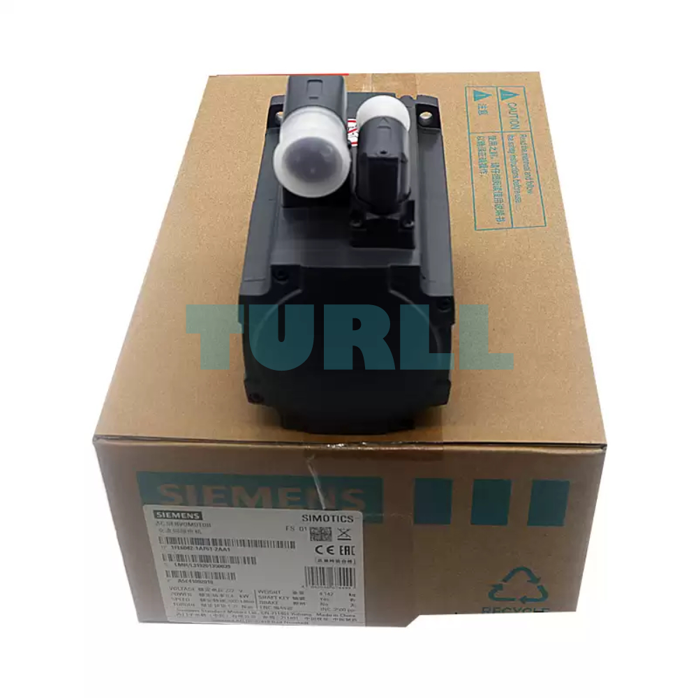 Siemens 1FL6092-1AC61-2LH1 SIMOTICS S-1FL6 Servo Motor 3.5 kW, 2000 RPM, IP65 Original Brand New 3 Siemens 1FL6092-1AC61-2LH1 SIMOTICS S-1FL6 Servo Motor 3.5 kW, 2000 RPM, IP65
