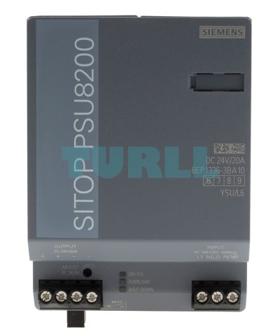 Siemens 6EP1336-3BA10 SITOP PSU8200 Stabilized Power Supply 24V DC, 20A