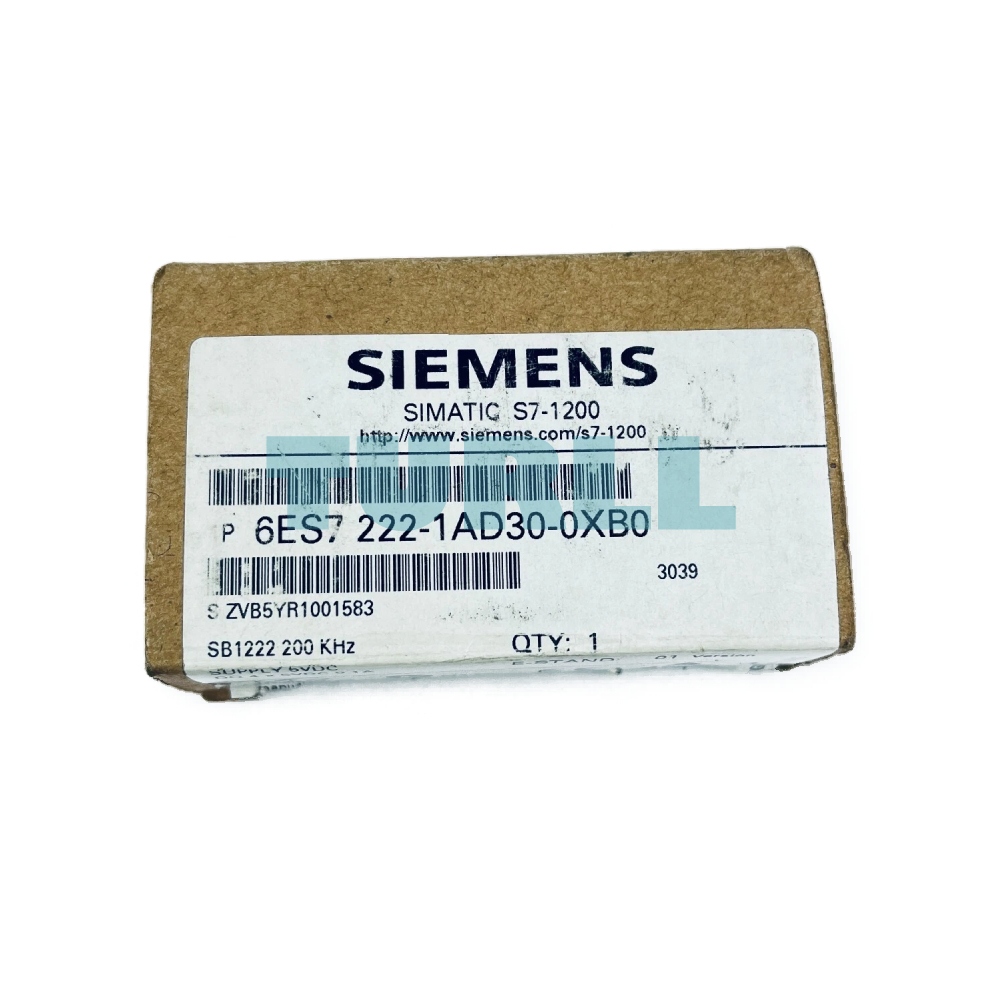 Siemens 6ES7222-1AD30-0XB0 SIMATIC S7-1200 Digital Output SB 1222, 4 DQ, 5V DC, 200kHz Original Brand New 6 Siemens 6ES7222-1AD30-0XB0 SIMATIC S7-1200 Digital Output SB 1222, 4 DQ, 5V DC, 200kHz