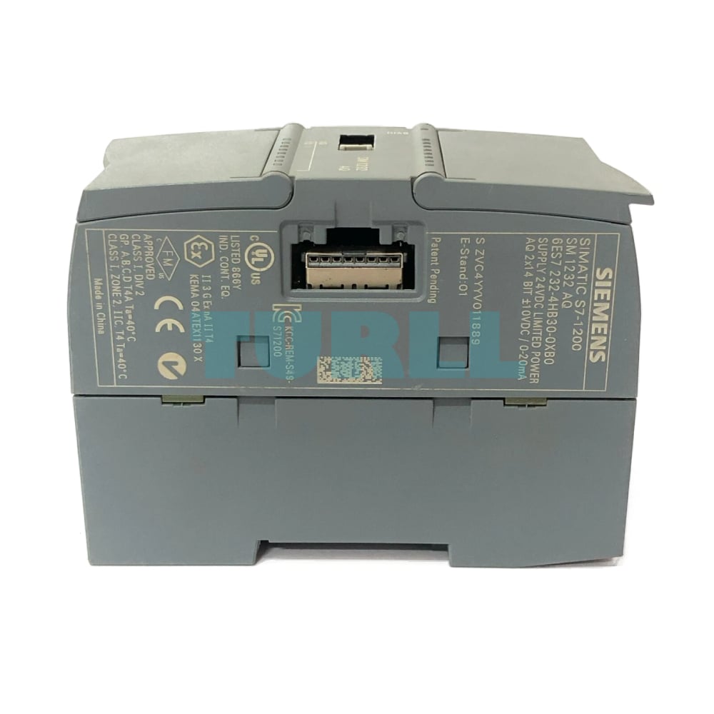 Siemens 6ES7232-4HB30-0XB0 SIMATIC S7-1200 Analog Output SM 1232, 2 AO Original Brand New 5 Siemens 6ES7232-4HB30-0XB0 SIMATIC S7-1200 Analog Output SM 1232, 2 AO
