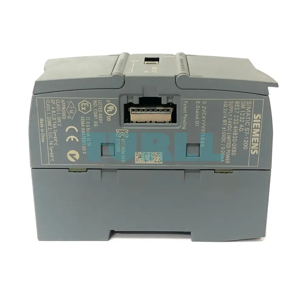 Siemens 6ES7232-4HB30-0XB0 SIMATIC S7-1200 Analog Output SM 1232, 2 AO Original Brand New 5 Siemens 6ES7232-4HB30-0XB0 SIMATIC S7-1200 Analog Output SM 1232, 2 AO