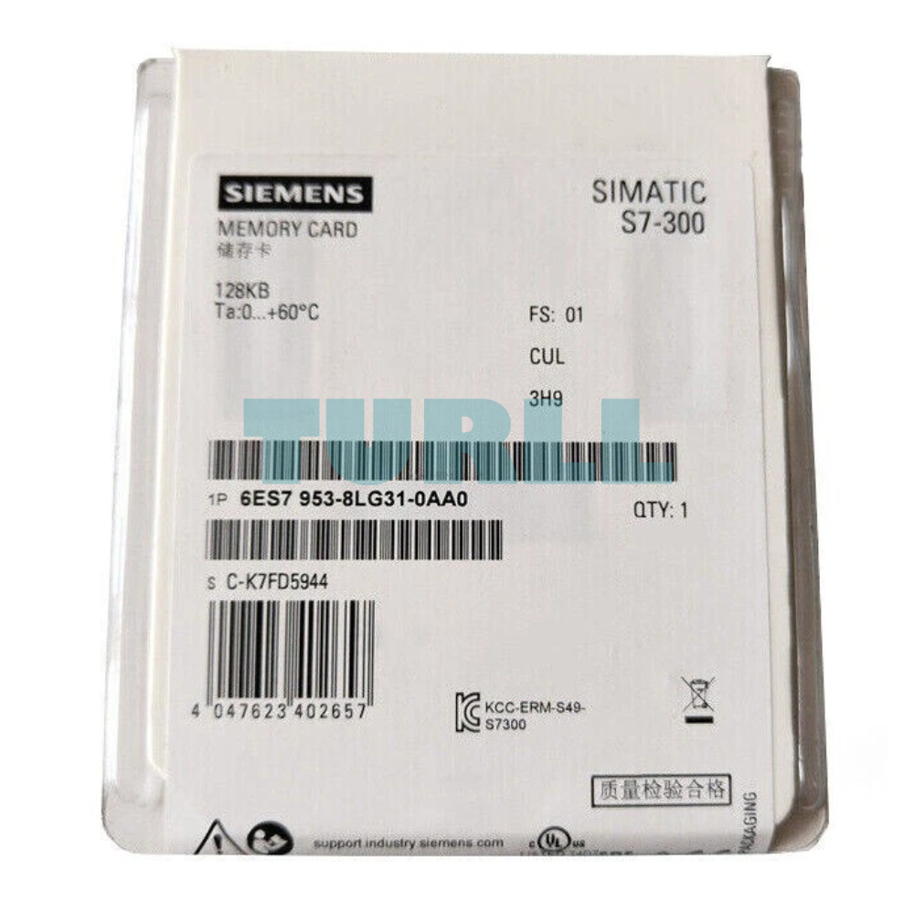 Siemens 6ES7953-8LG31-0AA0 SIMATIC S7 Micro Memory Card 128 KB Original Brand New 3 Siemens 6ES7953-8LG31-0AA0 SIMATIC S7 Micro Memory Card 128 KB