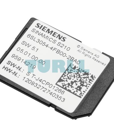 Siemens 6SL3054-4FC00-2BA0 SINAMICS S210 SD Card (512 MB) with License V5.2 HF11