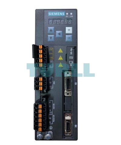 Siemens 6SL3210-5FB10-4UF1 SINAMICS V90 Servo Drive, PROFINET, 0.4kW, 200-240V