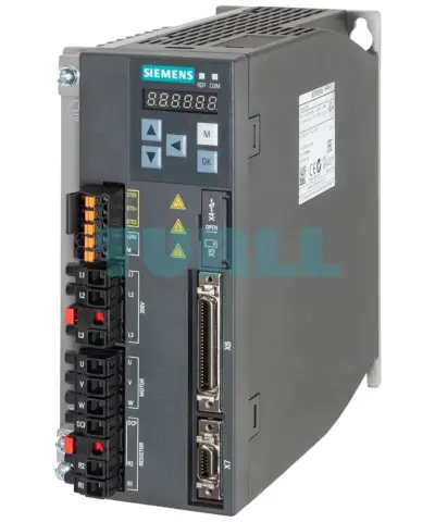 Siemens 6SL3210-5FB11-5UA0 SINAMICS V90 Servo Drive 1.5 kW, 200-240V 3-Phase