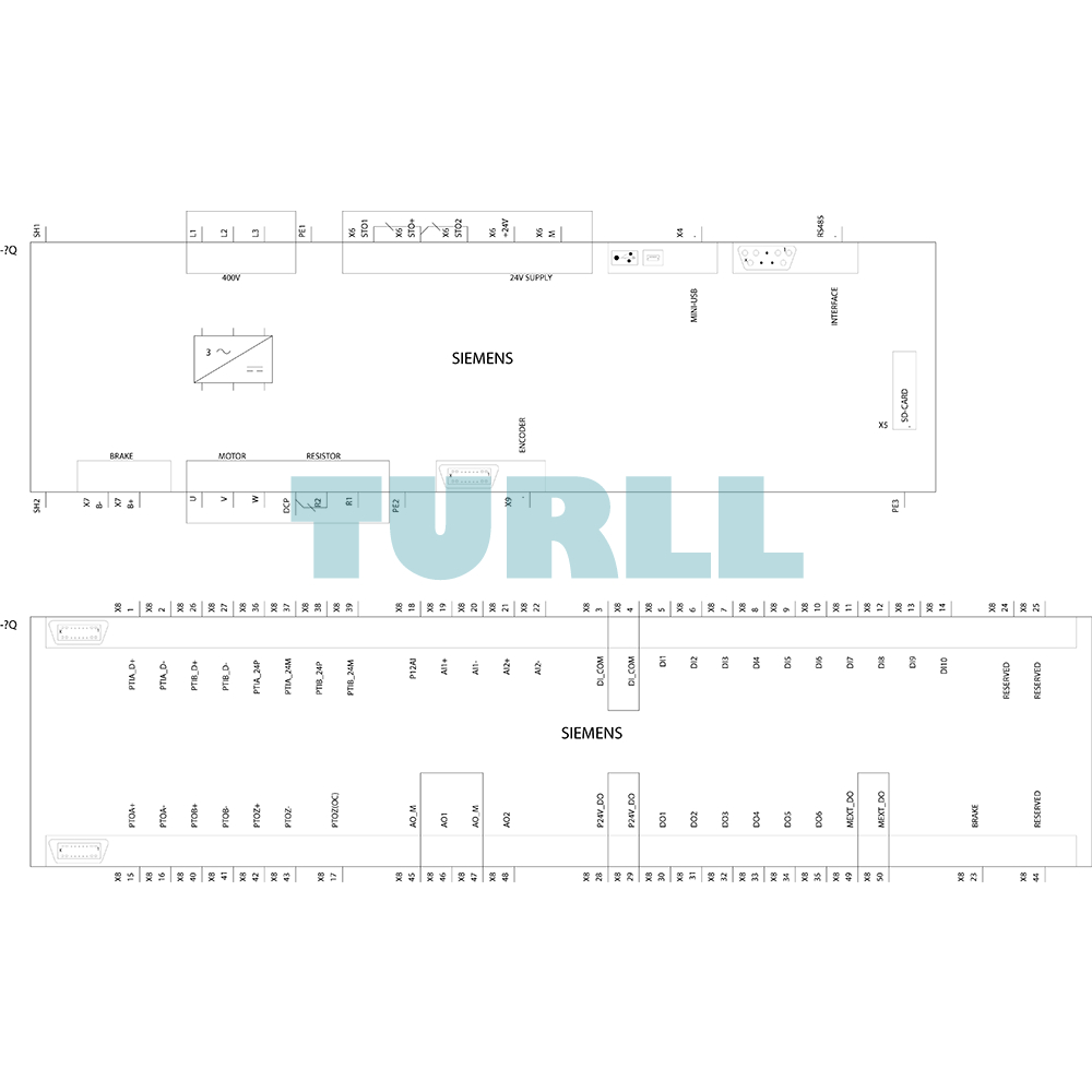 Siemens 6SL3210-5FE11-5UA0 SINAMICS V90 Servo Drive 1.5/1.75 kW, 380-480V Original Brand New 3 Siemens 6SL3210-5FE11-5UA0 SINAMICS V90 Servo Drive 1.5/1.75 kW, 380-480V