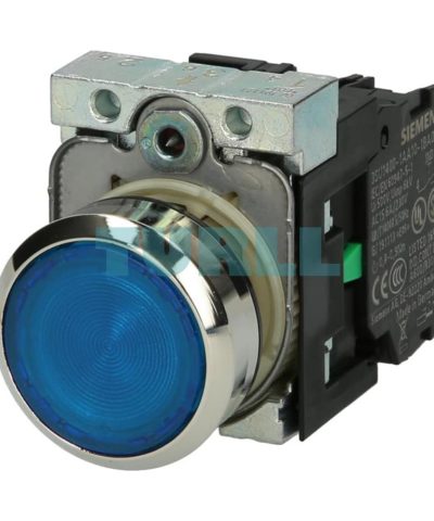 3SU1152-0AB50-1BA0 Siemens Illuminated Pushbutton Original Brand New