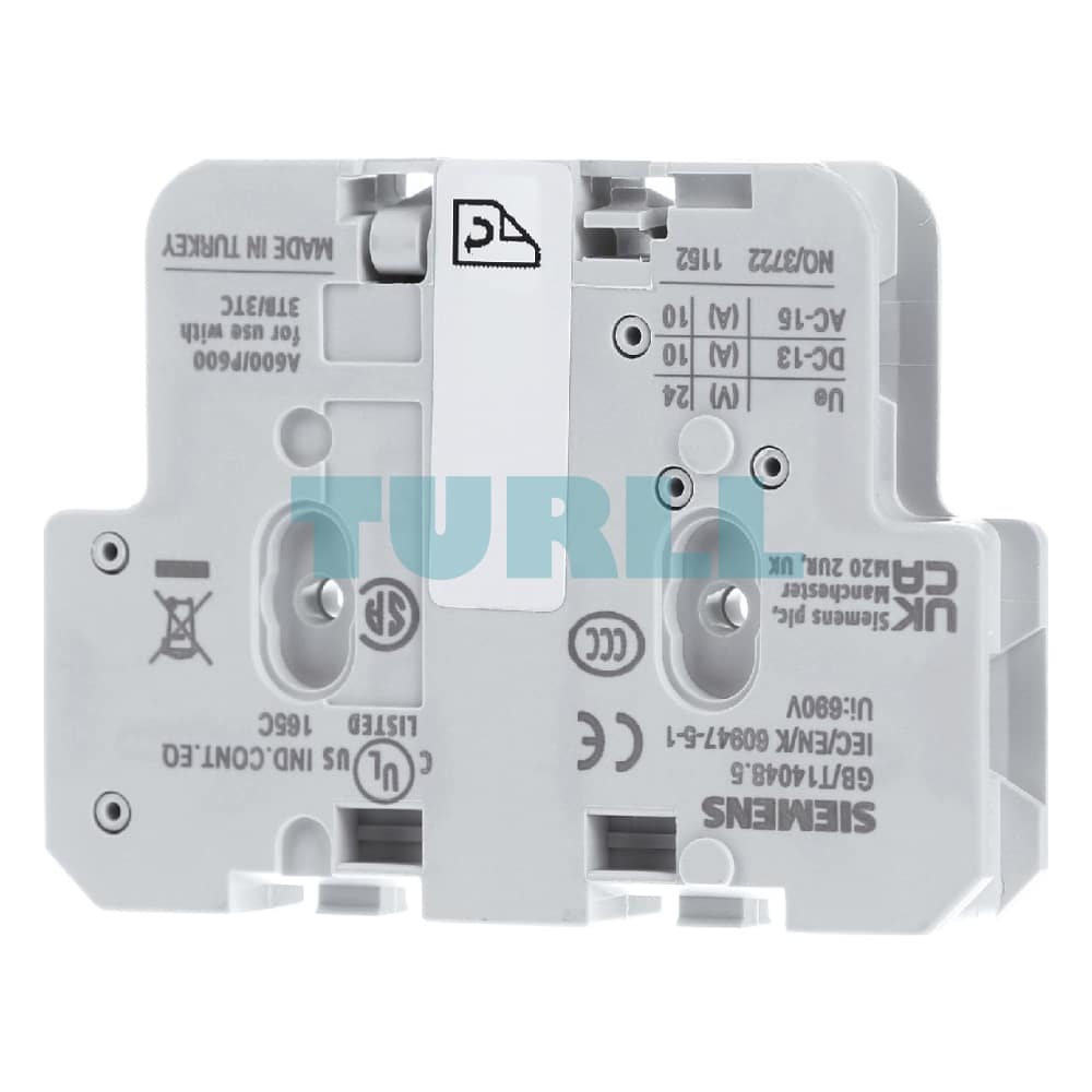 Siemens 3TY7561-1AA00 Auxiliary Switch Block Size 2-14 Original Brand New 5 Siemens 3TY7561-1AA00 Auxiliary Switch Block Size 2-14