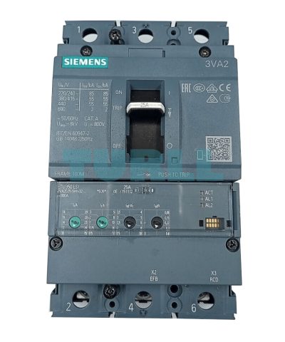 3VA1110-6ED32-0AA0 Siemens Circuit Breaker Original Brand New